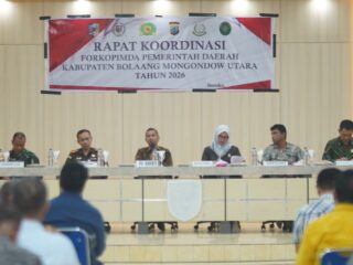Pimpin Rakor Forkopimda, Aditya Pontoh Soroti Kekeringan, Karhutla hingga Keamanan Wilayah