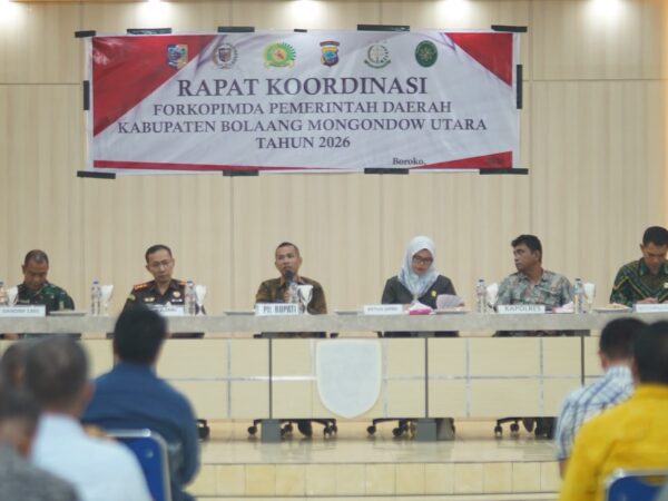 Pimpin Rakor Forkopimda, Aditya Pontoh Soroti Kekeringan, Karhutla hingga Keamanan Wilayah
