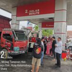 Cegah Penimbunan, URC Polres Kotamobagu Sisir SPBU Kotabangon dan Moyag