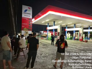 Polres Kotamobagu Perketat Pengawasan BBM Subsidi