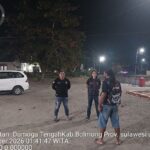 Patroli Malam di Dumoga Tengah, URC Polres Bolmong Pastikan Wilayah Aman Kondusif