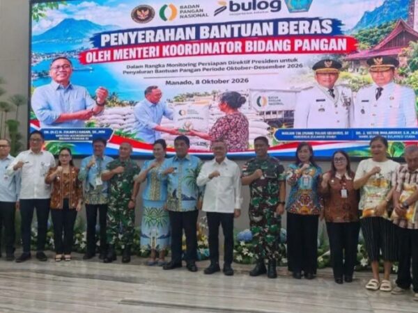 Dampingi Menko Zulkifli, Gubernur Yulius: Penyaluran Bantuan Pangan di Sulut Berjalan Lancar