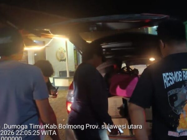 URC Resmob Polres Bolmong Sisir Wilayah Dumoga Timur, Cegah Kriminalitas Jalanan