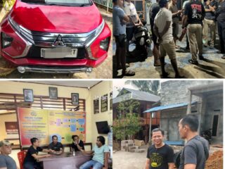 Buru Penggelapan Mobil Lintas Polres, Tim URC Kotamobagu Sita 1 Unit di Minsel