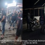 Patroli Malam, URC Polres Bolmong Sisir Wilayah Dumoga Timur