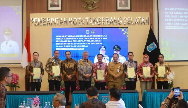 Kotamobagu Gandeng Tangsel Terapkan SISGITA, Perkuat Digitalisasi Data Pertanahan dan Pajak