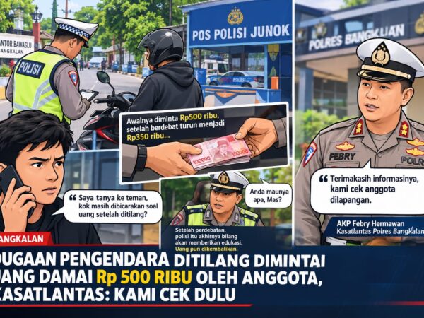 Soroti Dugaan Pungli di Satlantas Polres Bangkalan, Warga Beberkan Kronologi Modus Uang Damai