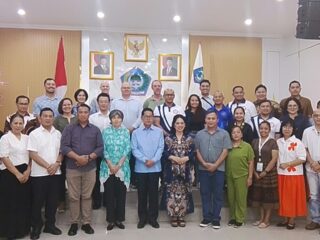 Wali Kota Bitung Hengky Honandar Jamui Delegasi MARPOLEX 2026 di Rumah Dinas