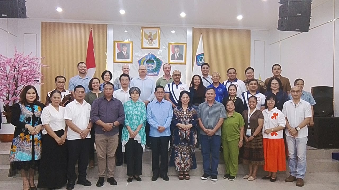 Wali Kota Bitung Hengky Honandar Jamui Delegasi MARPOLEX 2026 di Rumah Dinas