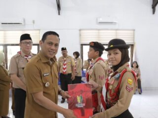Wali Kota Weny Gaib Apresiasi Kontingen Pramuka Kotamobagu Usai Jamnas XII